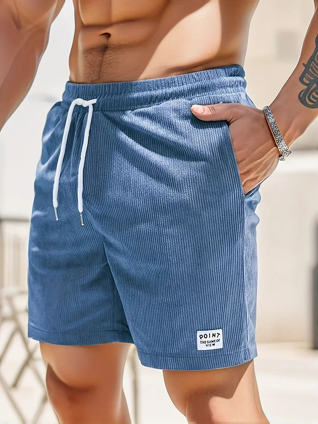 ALESSIO CORD-SHORTS FÜR MÄNNER