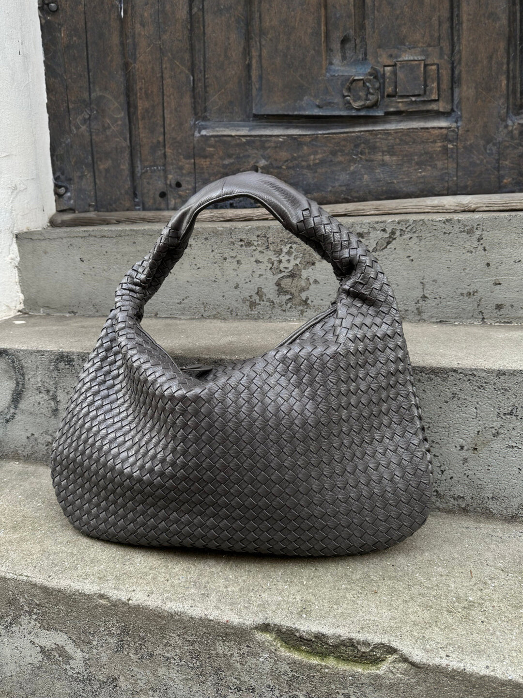 Calantha™ | Elegante Geflochtene Hobo-Tasche