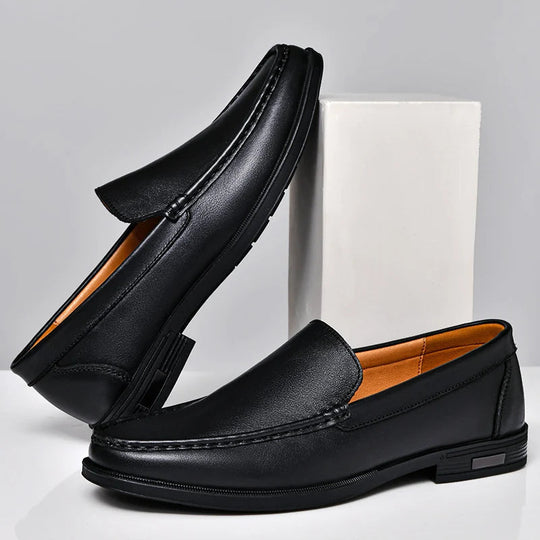 Emerson elegante echte leder-loafers