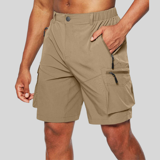 Wasserabweisende Herren Cargoshorts für alle Outdoor Zwecke