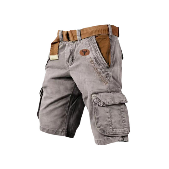 Yellow Stone - Herren Shorts mit Taschen