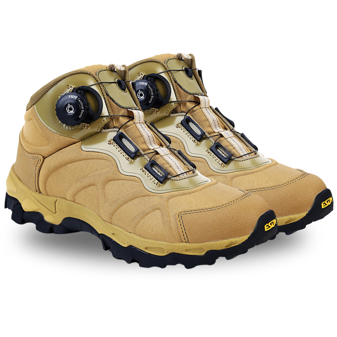 Swissvendo® Elba - orthopädische Outdoor- & Wanderschuhe mit innovativem Drehverschluss & hohem Schaft