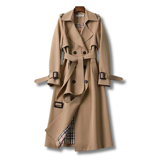 Annely® | Lässiger Eleganter Langärmeliger Trenchcoat