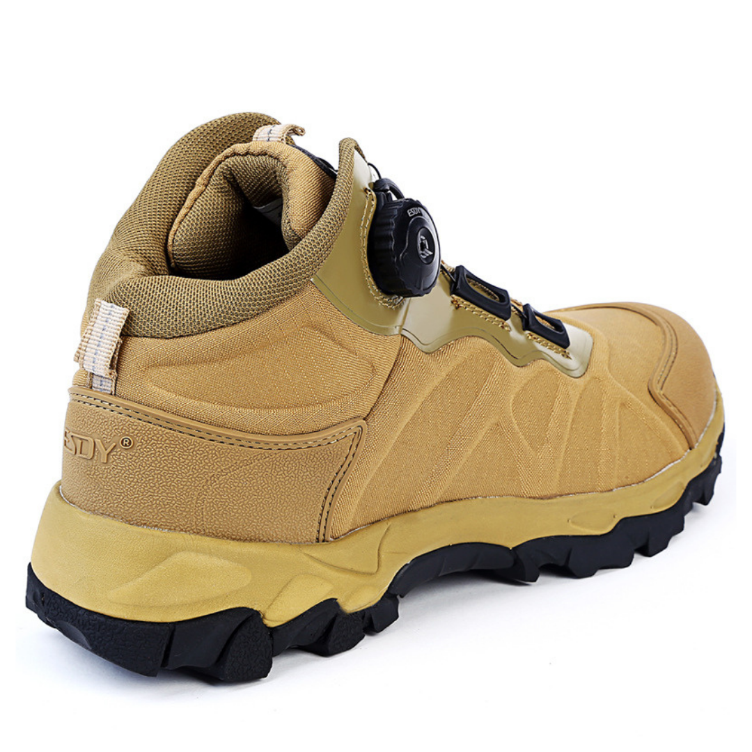 Swissvendo® Elba - orthopädische Outdoor- & Wanderschuhe mit innovativem Drehverschluss & hohem Schaft