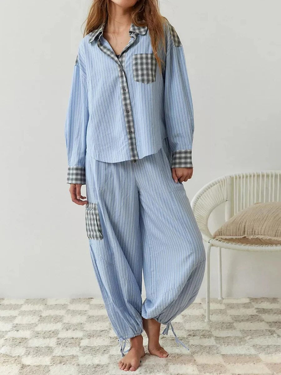 SOPHIE – ELEGANTER PYJAMAS – SET