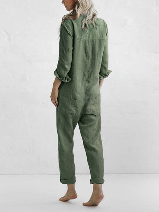 Sydney Langärmeliger Jumpsuit