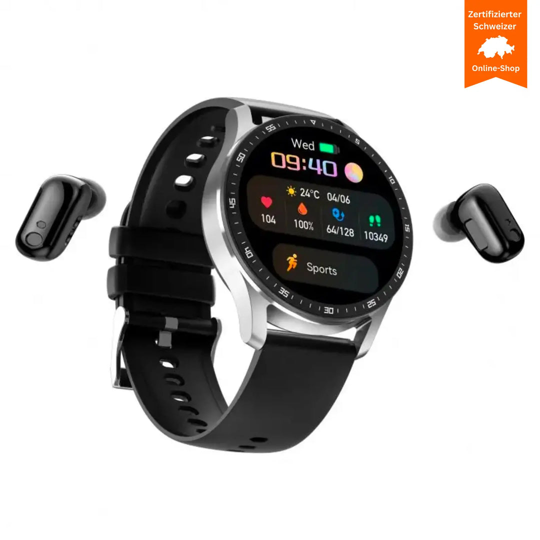 2 in 1  Max Herren Smartwatch