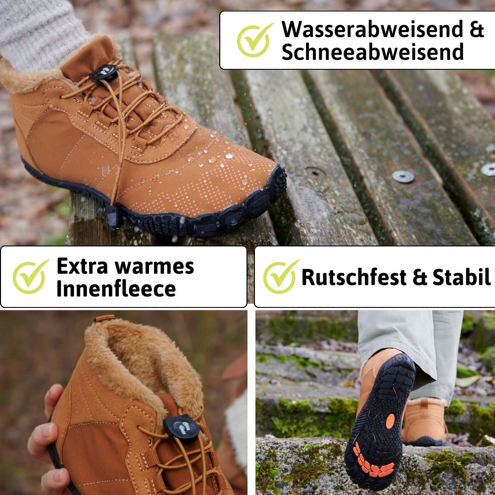 Feldluft Thermo - Premium Winter-Barfußschuhe (1 + 1 GRATIS)