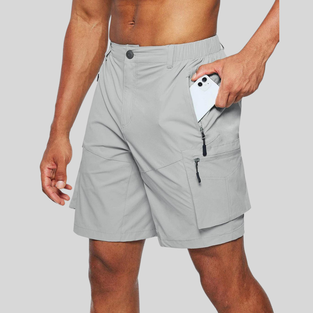 Wasserabweisende Herren Cargoshorts für alle Outdoor Zwecke