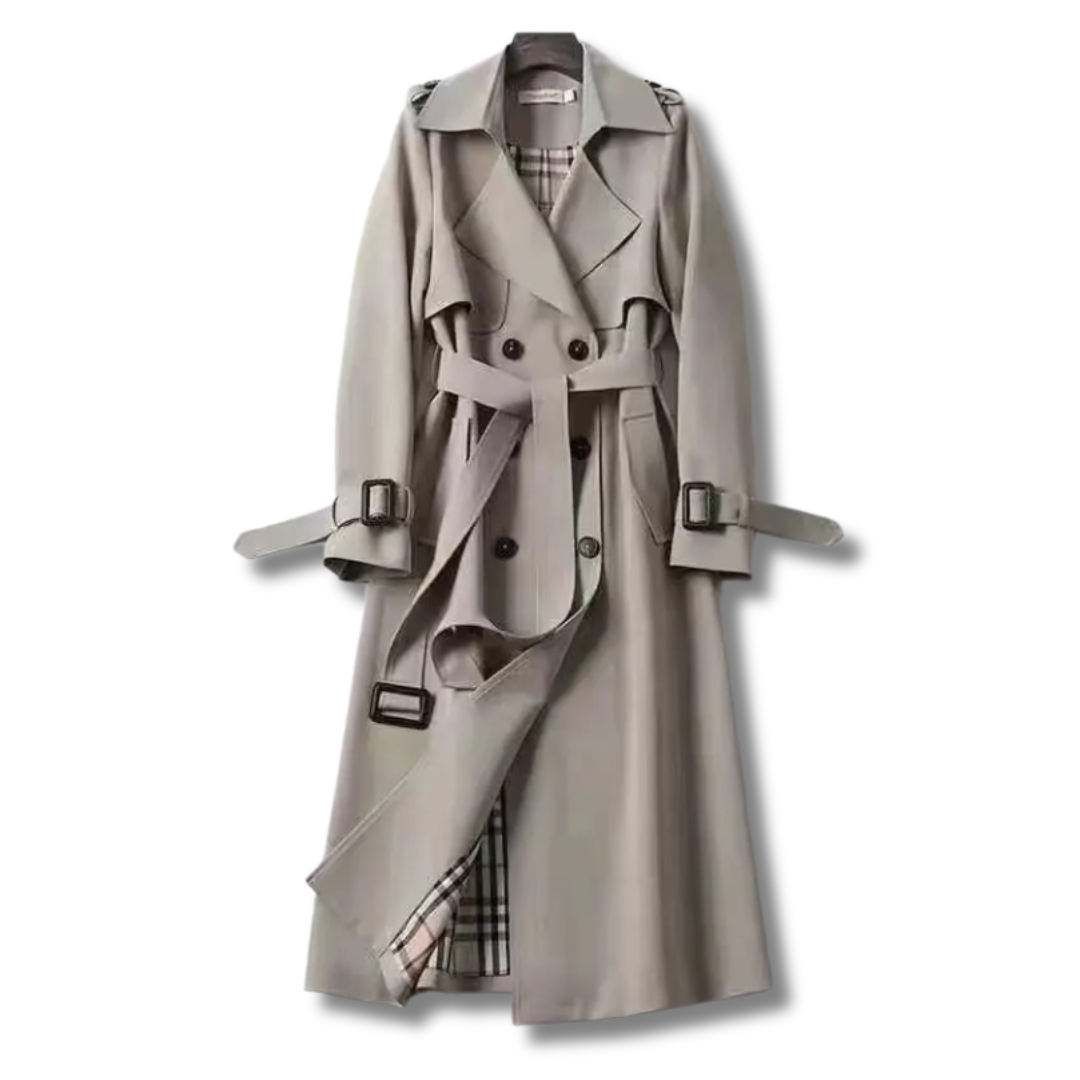 Annely® | Lässiger Eleganter Langärmeliger Trenchcoat