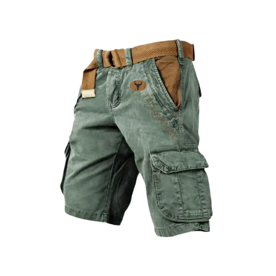 Yellow Stone - Herren Shorts mit Taschen