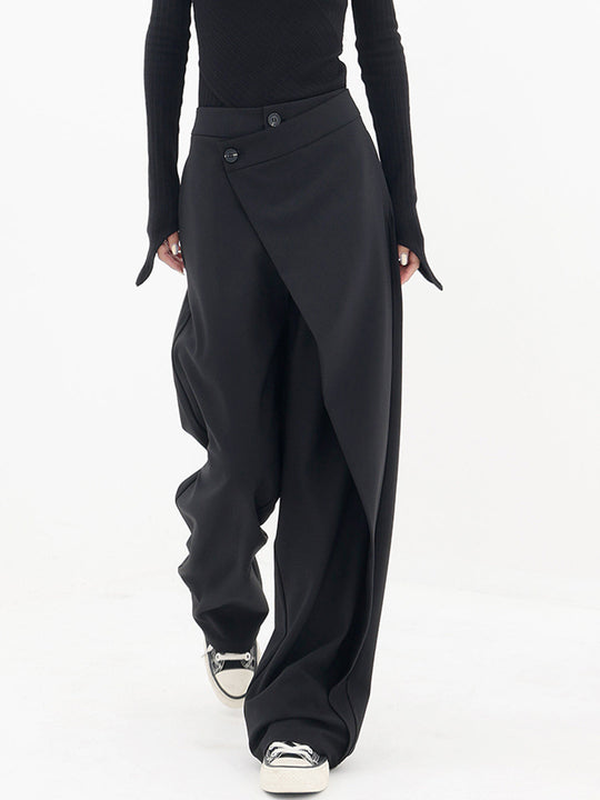 Cheryl | Asymmetrische Baggy-Hose