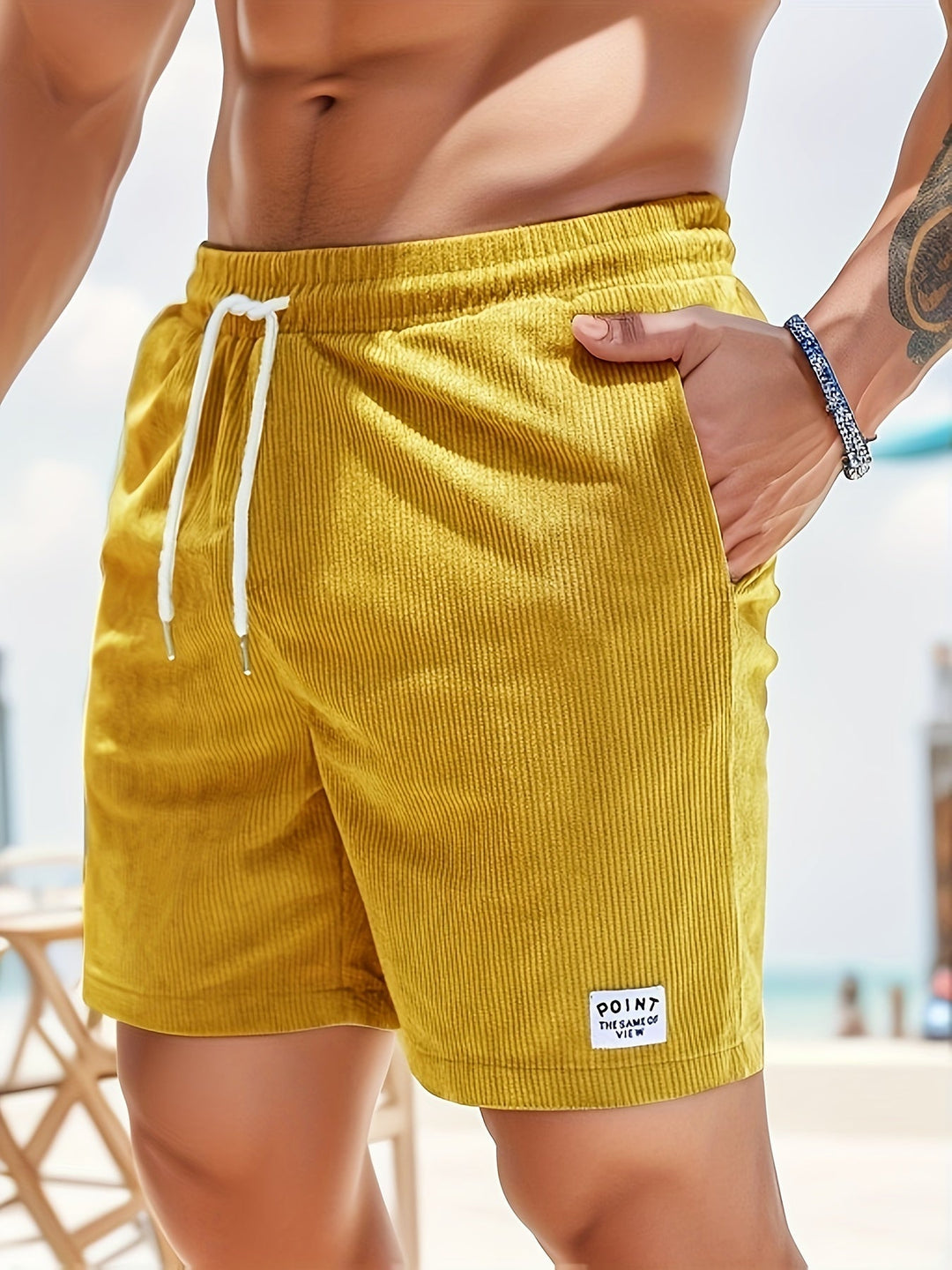 Swissvendo™ Sommer Cord Shorts