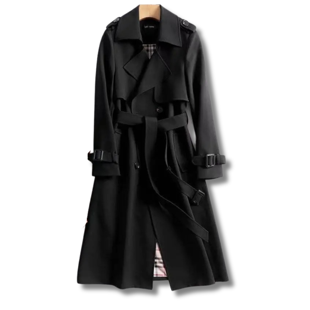 Annely® | Lässiger Eleganter Langärmeliger Trenchcoat