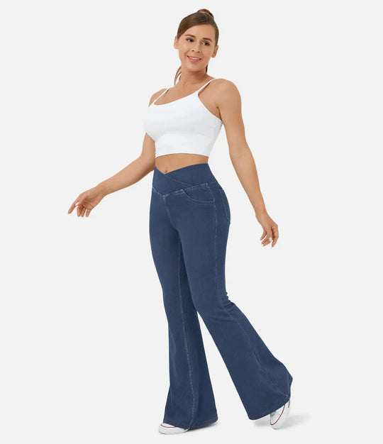 Winola | Kurvige Jeans mit hoher Taille