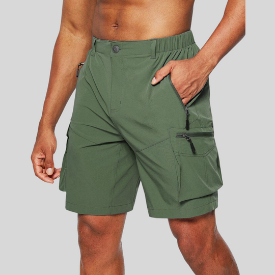 Wasserabweisende Herren Cargoshorts für alle Outdoor Zwecke