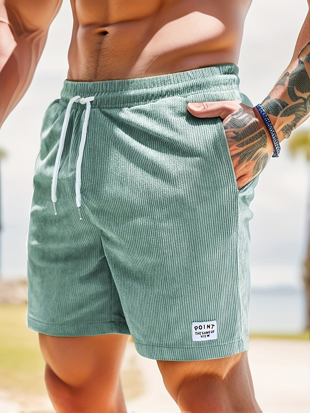 Swissvendo™ Sommer Cord Shorts