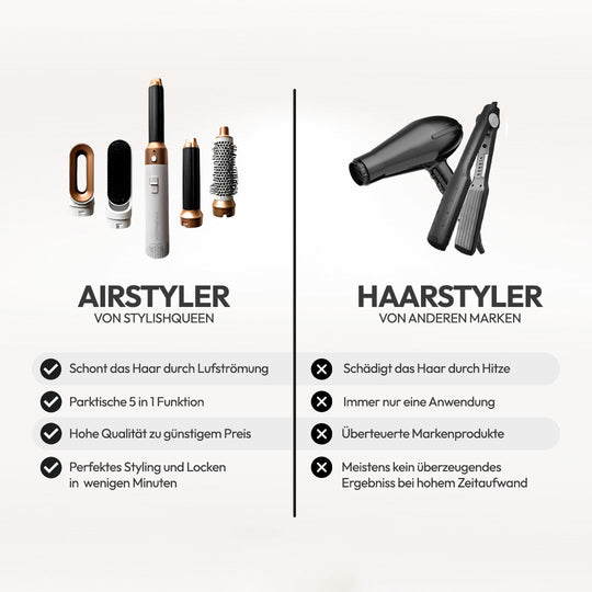 STYLISHQUEEN - AirStyler + Gratis E-Book