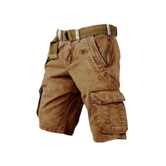 Yellow Stone - Herren Shorts mit Taschen