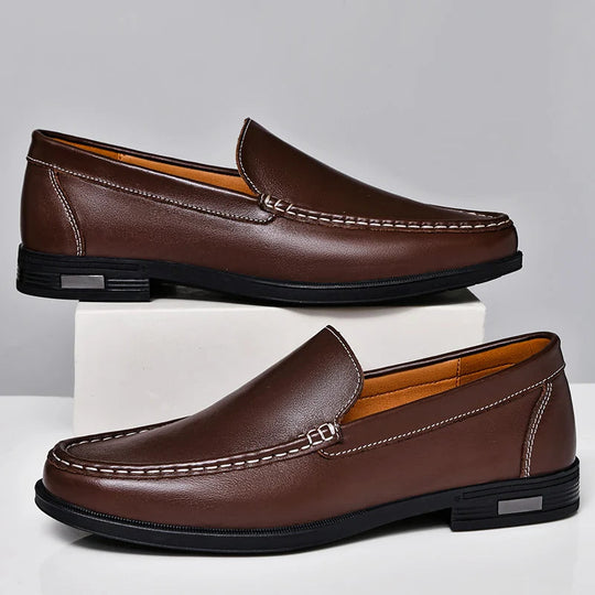 Emerson elegante echte leder-loafers