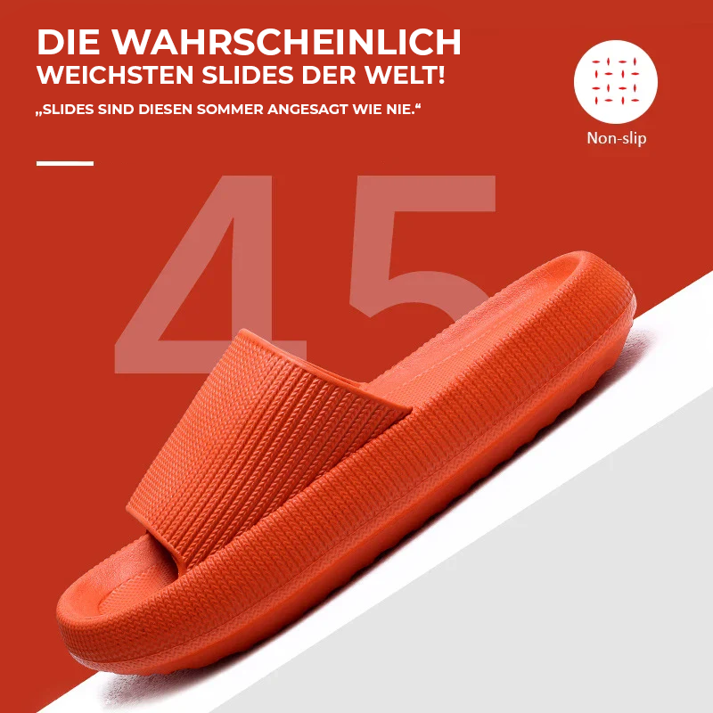 Cloud Puffies® | Orthopädische Slides mit weichem Fußbett