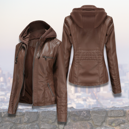 Kayla | Bequeme Lederjacke