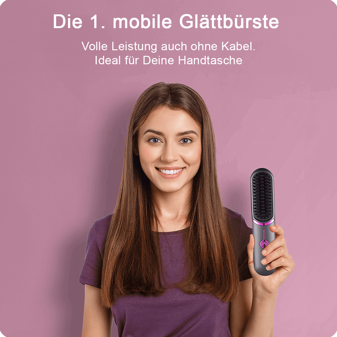 Muniva Luminair - Mobile Glättbürste für perfekte Haare