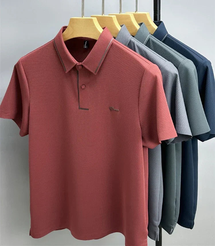 Klassisches Performance Herren Polo Shirt