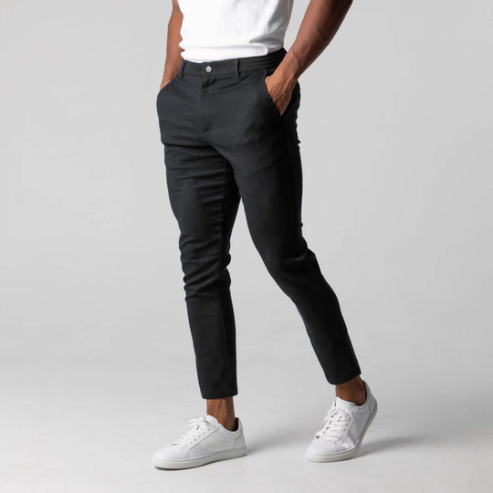 Salvio - Herren Stretch-Chinos