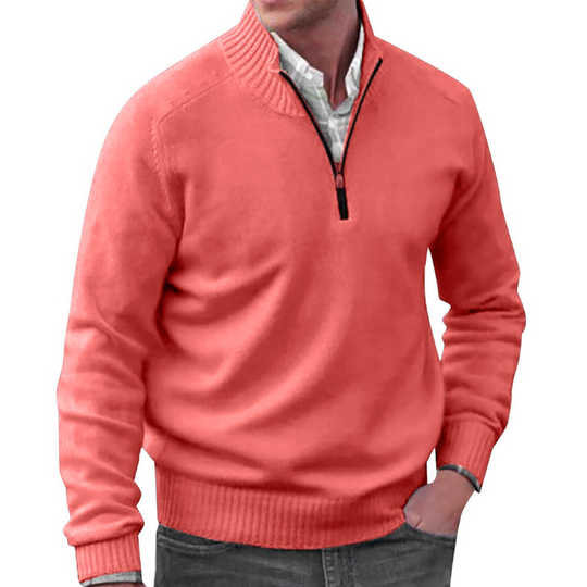 Noah - Eleganter Pullover mit Reissverschluss