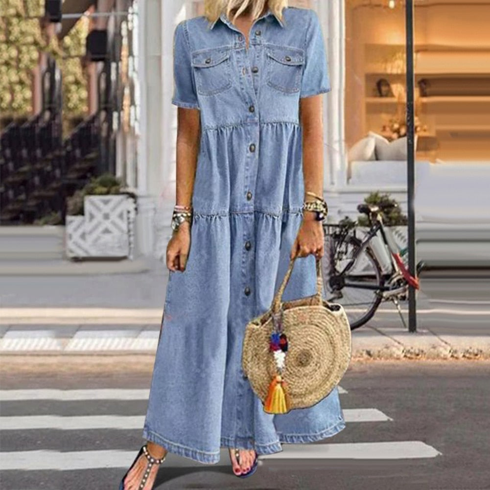 Anna Denim Kleid