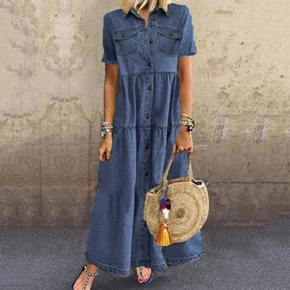 Anna Denim Kleid