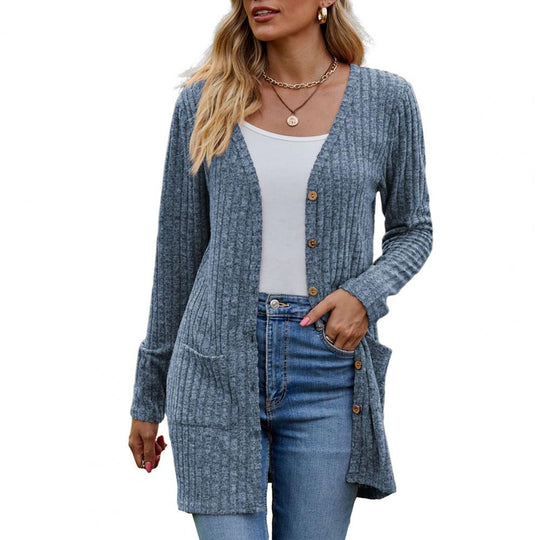 Cordula | Strickcardigan mit Taschen