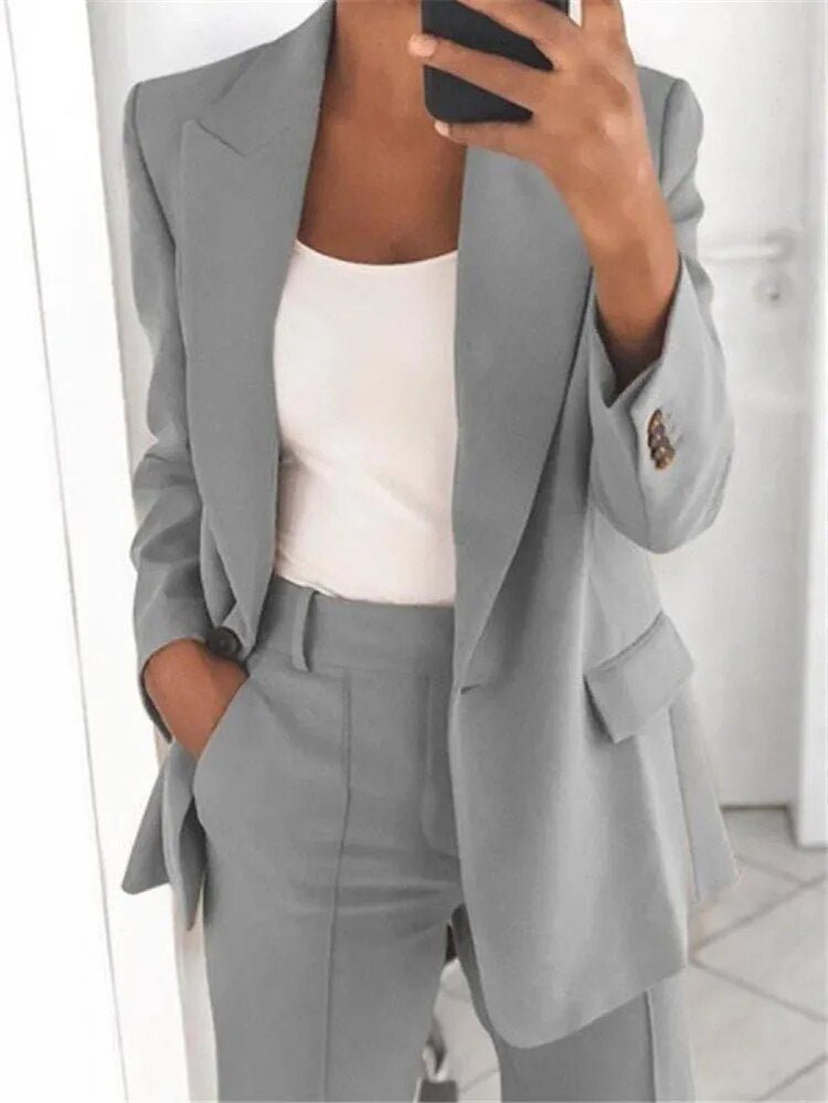 MARILYN™️ | Stilvoller Blazer-Anzug für Frauen - Schmeichelnde Passform