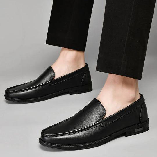 Emerson elegante echte leder-loafers