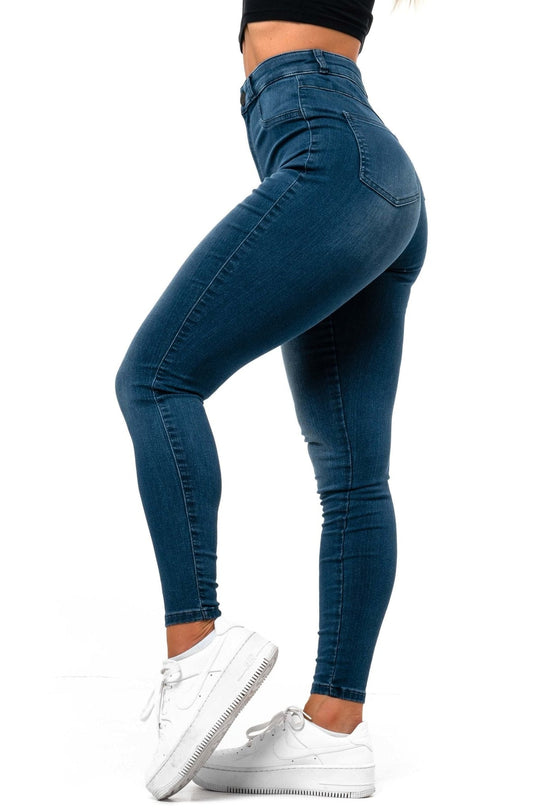 Waneeta | Jeans mit hoher Taille