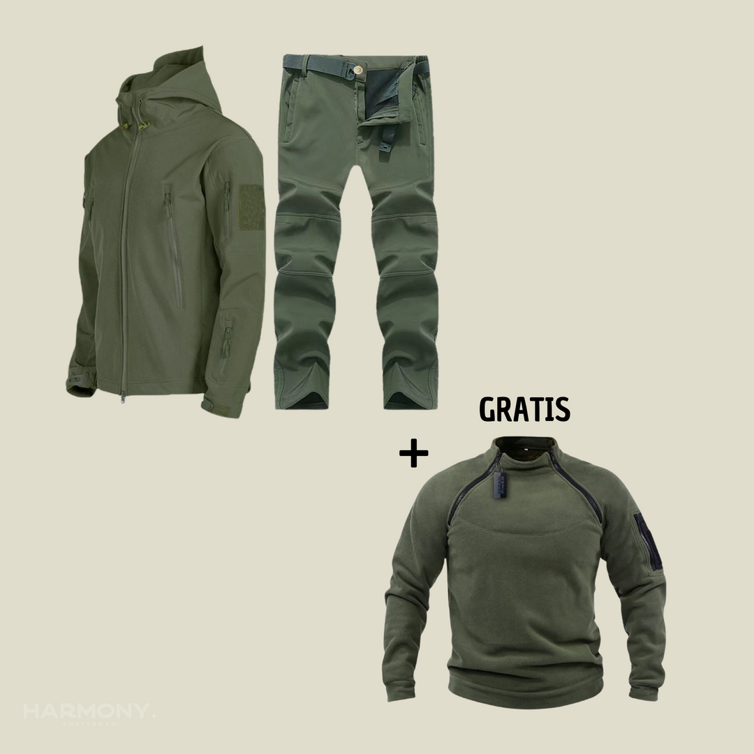 Tim | Militär Wasserfeste Anzug + Gratis Pullover