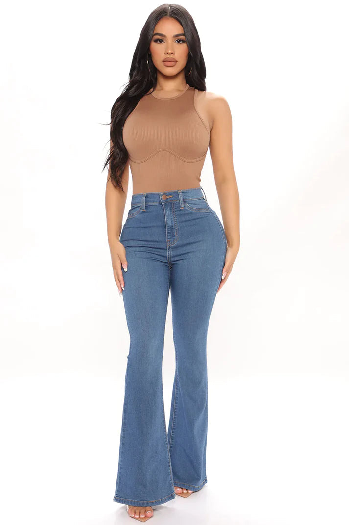 Stella | Stretch Fit Denim-Hose