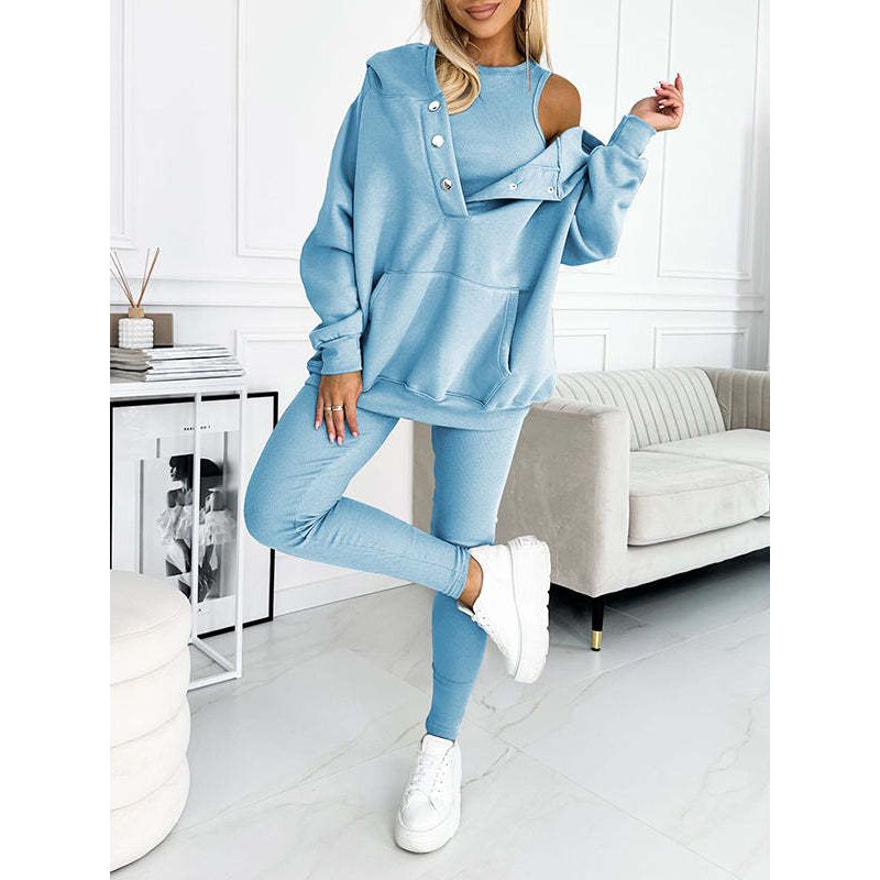 CozyChic Kapuzenpulli-Set